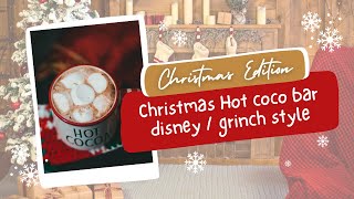 Christmas Hot Chocolate Bar 2023 decorate with me [upl. by Inafit]