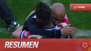 Resumen de Sporting de Gijón 20 Villarreal CF [upl. by Airdnek]