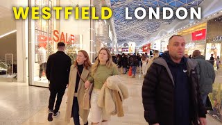 Westfield London  The World’s Busiest Mall  Weekend Shopping [upl. by Kemp496]