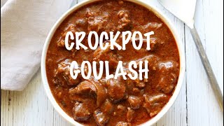 Crockpot Goulash [upl. by Shriver]