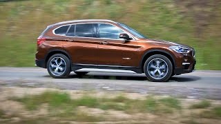 BMW X1 F48 2016 Торможение со 100 кмч Работа подвески [upl. by Schild]