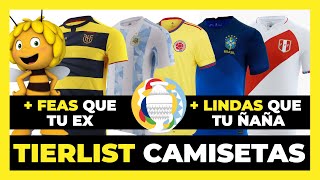 Tierlist camisetas más lindas y más feas de la Copa América 2021 [upl. by Nosille]