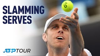 Improve Your Serve With Sam Querrey  MASTERCLASS  ATP [upl. by Matheson131]