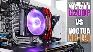 Better than the Noctua NHL9i  Cooler Master MasterAir G200P review [upl. by Os]