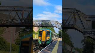 377408 is seen passing Sholing with a late 2 tone [upl. by Amata54]