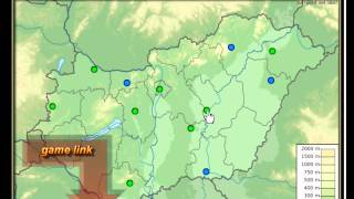 la géographie de la Hongrie les 12 plus grandes villes hongroises Budapest Debrecen Miskolc [upl. by Cully514]