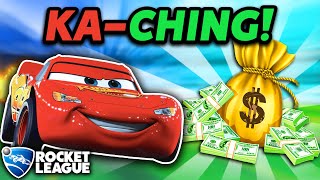 Rocket League added ANOTHER paytowin car Lightning McQueen [upl. by Nata101]