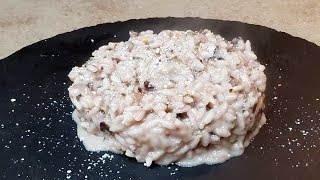 RISOTTO CON RADICCHIO E GORGONZOLA  FoodVlogger [upl. by Gracia656]