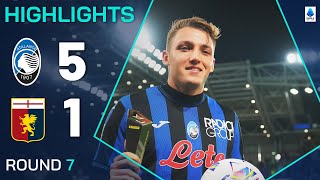 ATALANTAGENOA 51  HIGHLIGHTS  Retegui hattrick in big Atalanta win  SERIE A 202425 [upl. by Winston490]