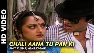 Chali Aana Tu Pan Ki  Aaj Ka Arjun  Amit Kumar Alka Yagnik  Amitabh Bachchan amp Jaya Prada [upl. by Jonme]