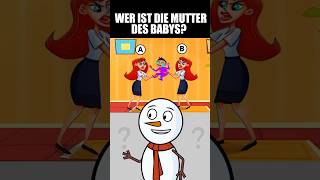 WER IST DIR MUTTER DES BABY’S quiz herausforderungen [upl. by Enrobialc914]