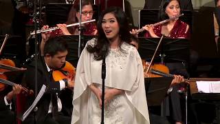 Isyana Sarasvati  Frühlingsstimmen  Walzer Op 410  Johann Strauss II [upl. by Deeann]