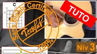 Le chene liege  Francis Cabrel Tuto Guitare by Terafab [upl. by Esialb57]