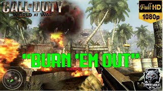 Burn em out Call of Duty 5 COD 5 1080p Full HD realistic gameplay [upl. by Innad]