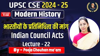 Modern History  Lecture  22  Pooja Chauhan ma’am  Vivekananda IAS [upl. by Aninotna]