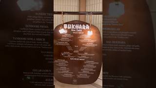 Bukhara  ITC Maurya New Delhi  luxury dinning  food bukhara vlog [upl. by Ailecara]