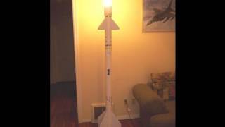 DIY Missile Lamp AIM9 Sidewinder [upl. by Vikki]