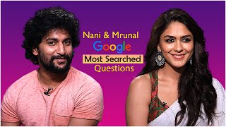 Google’s Most Searched Questions Ft Nani amp Mrunal Thakur  Hi Nanna  TFPC [upl. by Aivil]