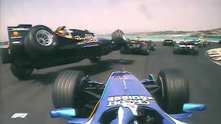 F1 Classic Onboard Crashes Part 2 [upl. by Abbe]