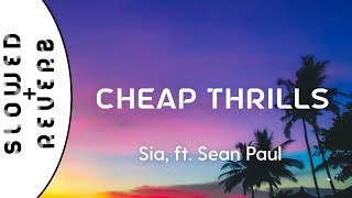 Sia  Cheap Thrills s l o w e d  r e v e r b ft Sean Paul [upl. by Glinys]