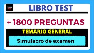 TEST 1 TEMARIO GENERAL [upl. by Enileme167]