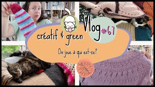 La chaussette cameleon 🌿Vlog 67🧶 [upl. by Juanita]