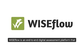 WISEflow overview [upl. by Templas]