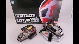 Sentai Artisan Degitaizer amp Battlraizer Review amp Comparison  Power Rangers In Space Astro Morpher [upl. by Scheld]