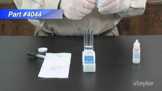 Testing for Glutaraldehyde Using Taylor’s K1186 [upl. by Pierpont745]