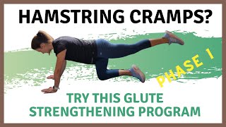 Glute Strengthening Routine  Hamstring Cramp Prevention [upl. by Akeihsal]