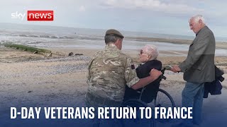 Watch DDay commemoration ceremony in Normandy with Biden and Macron  full video [upl. by Jael13]