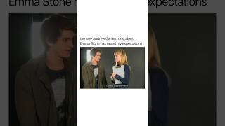 Andrew Garfield poetically describing Emma Stone shorts shortvideo celebrity fyp viral [upl. by Bibbye]