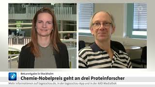 ChemieNobelpreis für drei Proteinforscher [upl. by Arracat241]