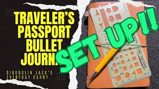 Traveler’s Company Passport Bullet Journal 7 [upl. by Anana]