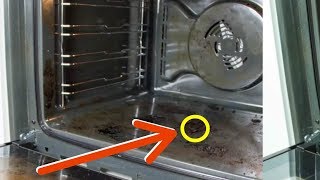 Use This Trick To Clean Your Oven In 5 Minutes [upl. by Constantia964]