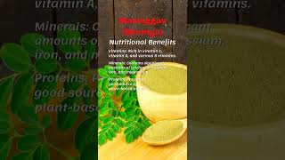 Malunggay  Moringa Good for you benefit facts healthy [upl. by Vyner]