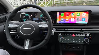 2025 Hyundai Tucson Facelift Apple CarPlay Review [upl. by Radnaskela139]