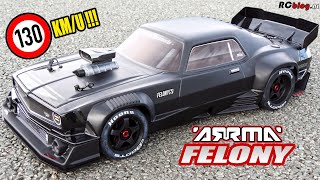 ARRMA FELONY 6S BLX 17 Street Bash AllRoad Muscle Car [upl. by Weiman]