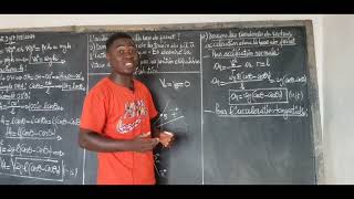 COURS DE DYNAMIQUE TSMTSEC et D  pendule oscillant ou pendule simple [upl. by Melessa]