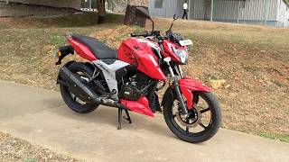 Tvs Apache RTR 160 2v Mid Model E20 2024 New Model Full Detailed Review  On Road Price [upl. by Cacia421]