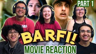 BARFI Movie Reaction  Part 1  First Time Watching  MaJeliv  Priyanka Chopra  this is true love [upl. by Eigla]