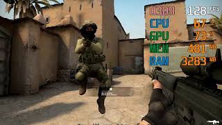 Radeon Vega 3 Graphics  AMD Athlon 200GE  CSGO FPS Test 1024X768 [upl. by Adav]