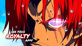 One piece AMV  Shanks saves luffy  Royalty 4KAMVS [upl. by Rosmunda505]