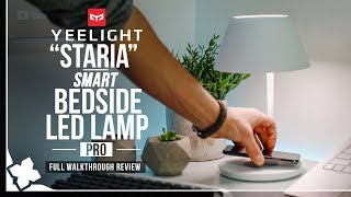 Yeelight Staria Pro  smart bedside lamp with QI charger Xiaomify [upl. by Egbert]