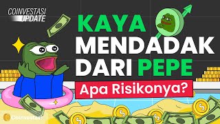 Pepe coin penghasil cuan Tips dalam memilih Meme coin [upl. by Isaiah437]