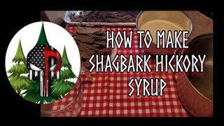 How to Make Shagbark Hickory Syrup [upl. by Alcock353]