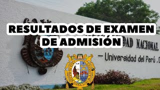 🔴 RESULTADOS EXAMEN DE ADMISIÓN SAN MARCOS  ÁREA D Y E sanmarcos unmsm examendeadmision [upl. by Hayyifas599]