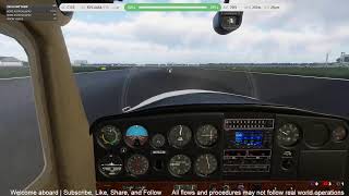 VATSIM VFR  Circuits RPLL [upl. by Fenelia842]