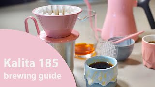 How To Brew A Kalita Wave Coffee  Perfect Recipe [upl. by Blanc]