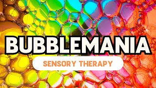 Bubbles and Calming Music  Autism Sensory Therapy [upl. by Adnaral832]